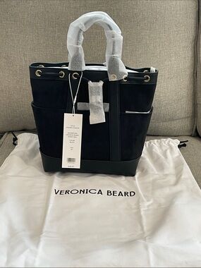 NWT Veronica Beard Suede Goody Bag